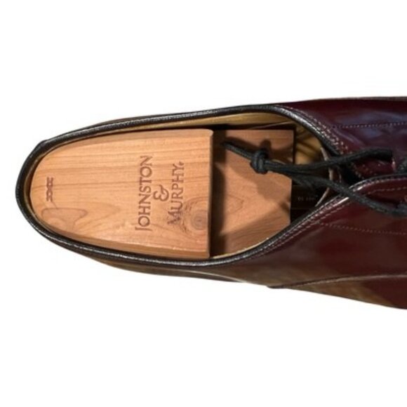 Johnston & Murphy Men’s Aristocrat  Cap Toe Color Burgundy size 9 main image 5
